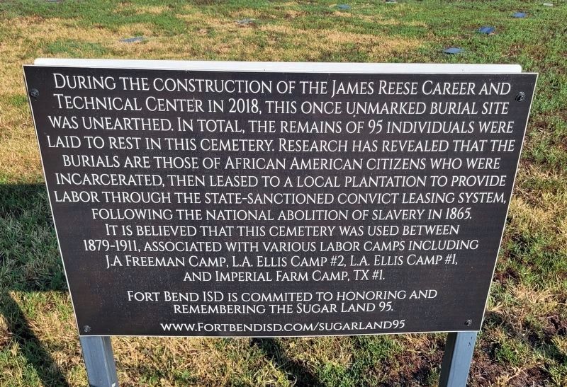 Bullhead Camp Cemetery Marker. Click for full size. Bullhead Camp Cemetery Marker image. Click for full size.
