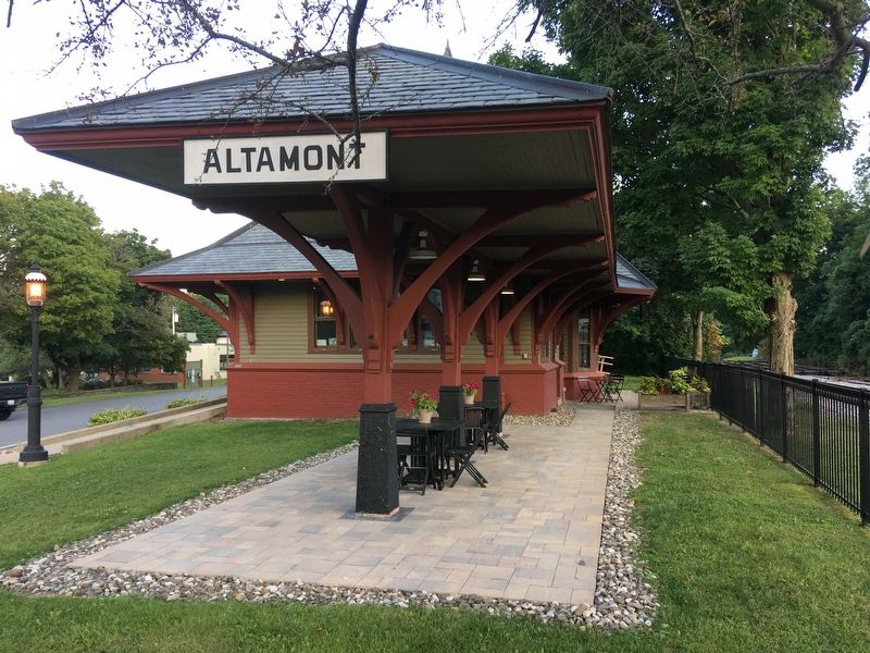 Altamont Station, Altamont, New York. Click for full size. Altamont Station, Altamont, New York image. Click for full size.