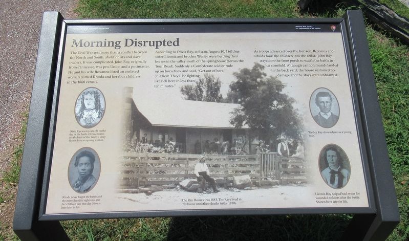 Morning Disrupted Marker. Click for full size. Morning Disrupted Marker image. Click for full size.
