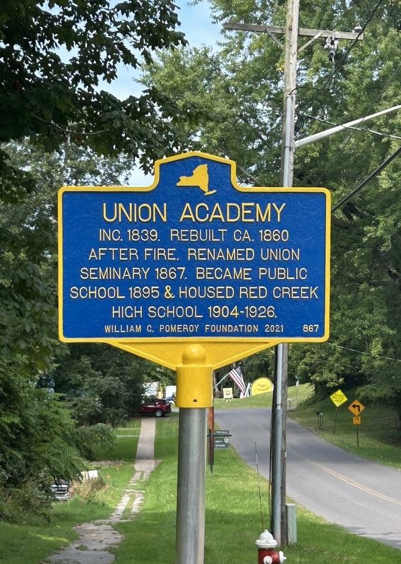 Union Academy Marker image. Click for full size.