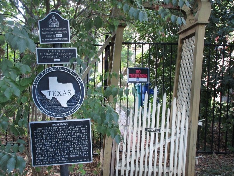 Rosemont Marker. Click for full size. Rosemont Marker image. Click for full size.