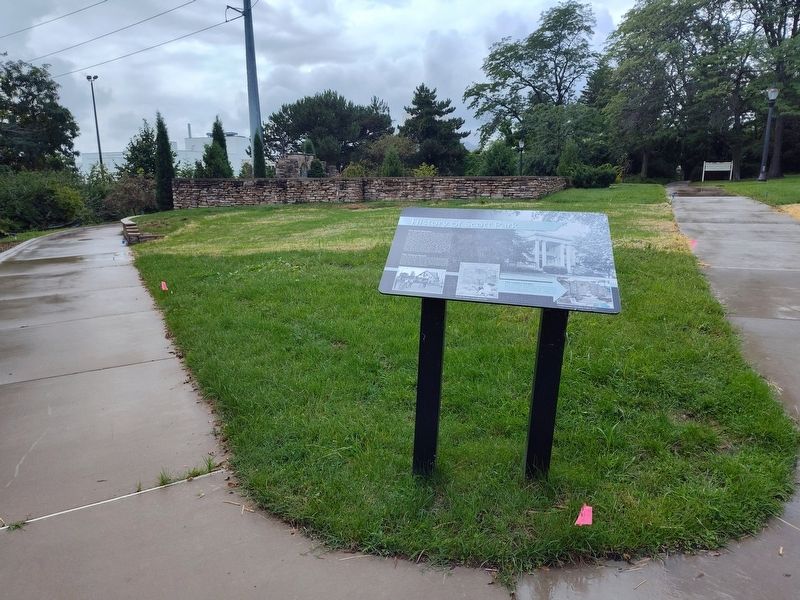 History of Scott Park Marker image. Click for full size.