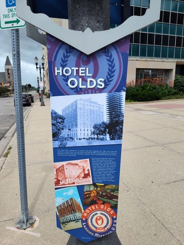 Hotel Olds Marker image. Click for full size.