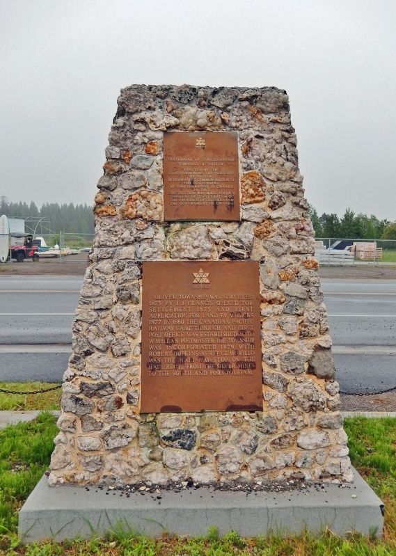 Centennial of Confederation Marker. Click for full size. Centennial of Confederation Marker image. Click for full size.