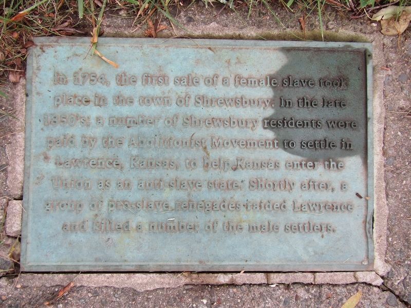 Slavery Marker image. Click for full size.