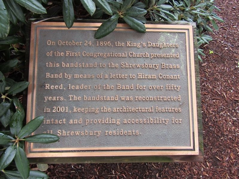 Bandstand Marker image. Click for full size.