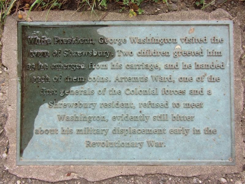 George Washington Visit Marker image. Click for full size.
