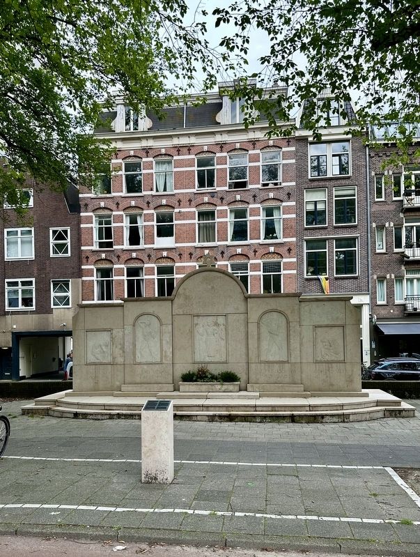 Monument of Jewish Recognition and marker image. Click for full size.