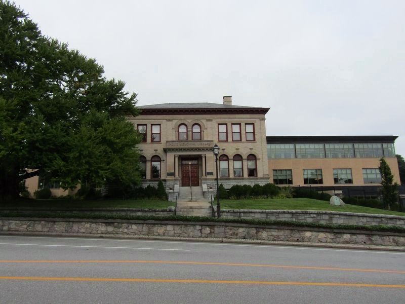 Howe Memorial Library image. Click for full size.