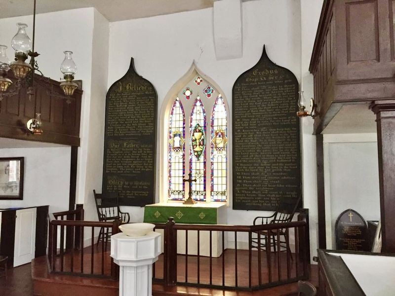 St. Thomas’ Church interior. Click for full size. St. Thomas’ Church interior image. Click for full size.