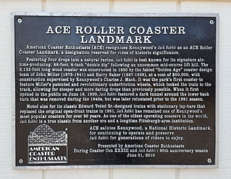 Jack Rabbit Marker image. Click for full size.