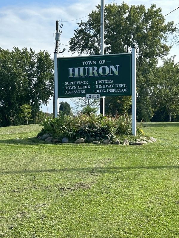 Town of Huron. Click for full size. Town of Huron image. Click for full size.