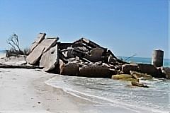 Post Power Plant Ruins image. Click for full size.