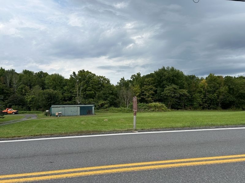 Site of Frederick Mattice’s Barn Marker. Click for full size. Site of Frederick Mattice’s Barn Marker image. Click for full size.