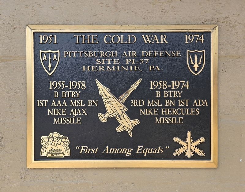 Herminie Nike Missile Veterans Memorial image. Click for full size.