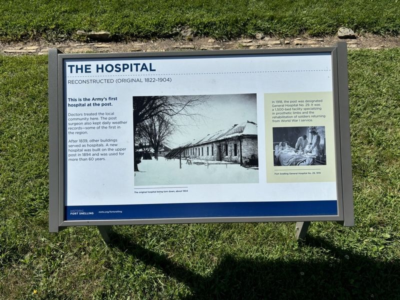The Hospital Marker image. Click for full size.