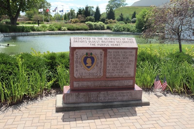 The Purple Heart Memorial image. Click for full size.
