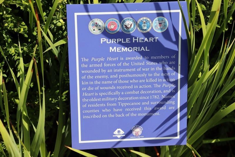 The Purple Heart Memorial image. Click for full size.