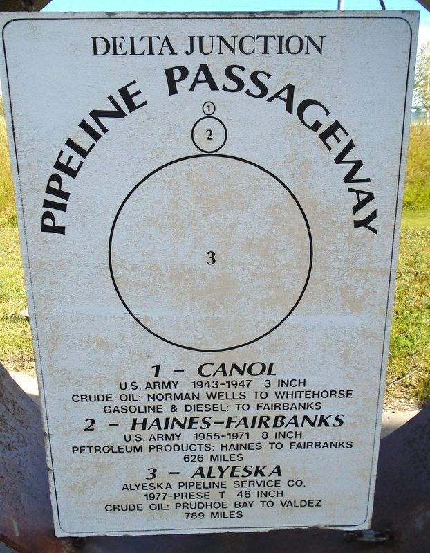 Pipeline Passageway Marker image. Click for full size.