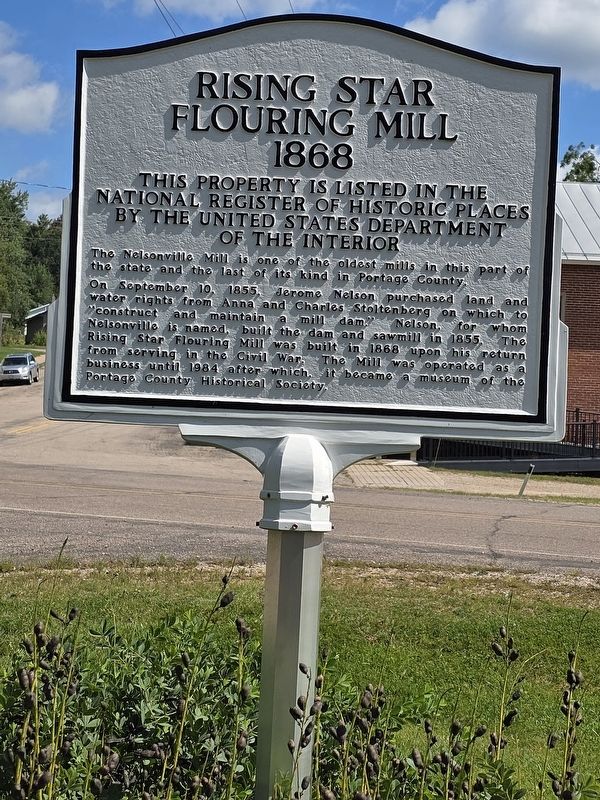 Rising Star Flouring Mill 1868 Marker image. Click for full size.