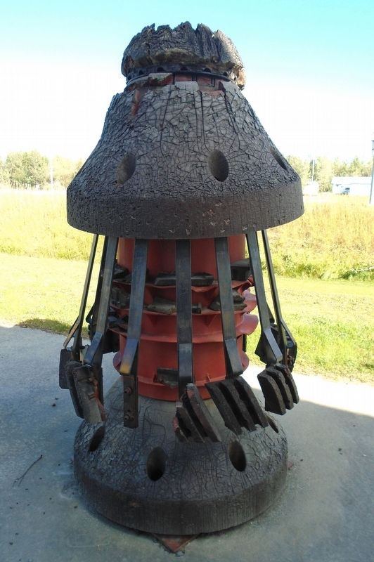 Trans Alaska Pipeline "Pig". Click for full size. Trans Alaska Pipeline "Pig" image. Click for full size.