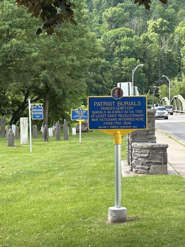 Patriot Burials Marker. Click for full size. Patriot Burials Marker image. Click for full size.