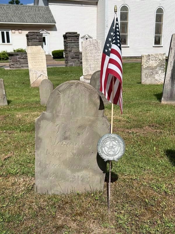 Gravestone of Patriot Israel Smith d.1811. Click for full size. Gravestone of Patriot Israel Smith d.1811 image. Click for full size.