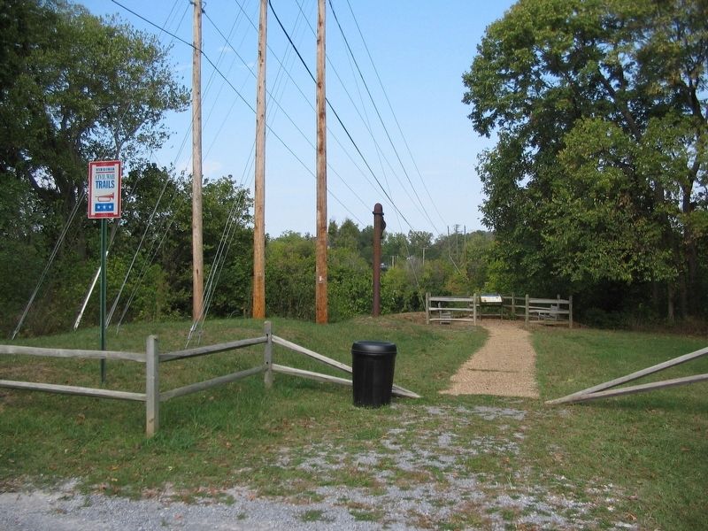 Dead End of Royal Avenue. Click for full size. Dead End of Royal Avenue image. Click for full size.
