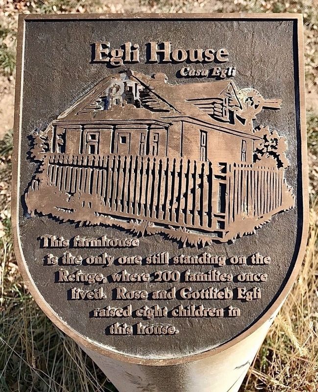 Egli House Marker. Click for full size. Egli House Marker image. Click for full size.