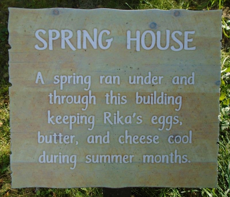 Spring House Marker image. Click for full size.