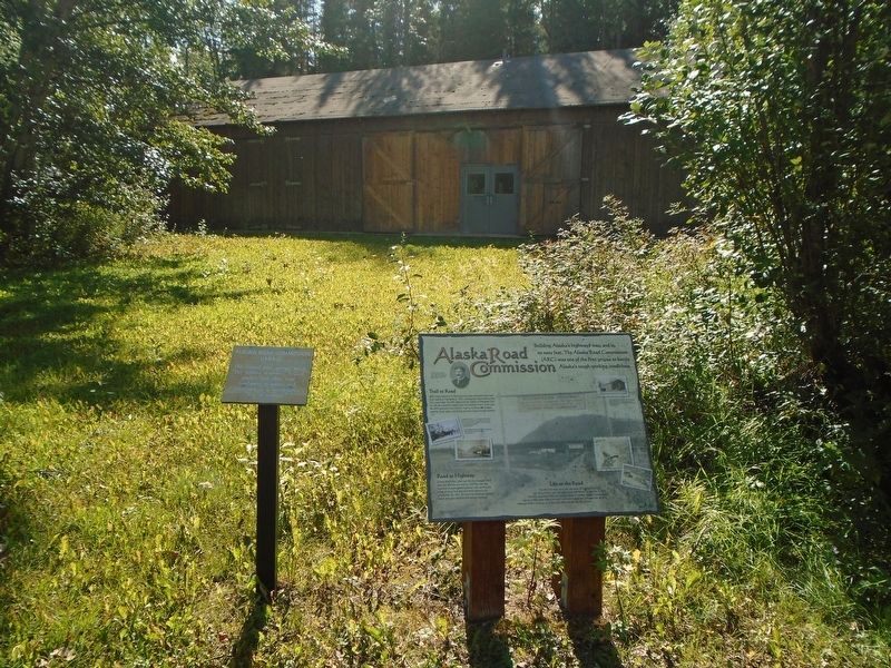 Alaska Road Commission Marker image. Click for full size.
