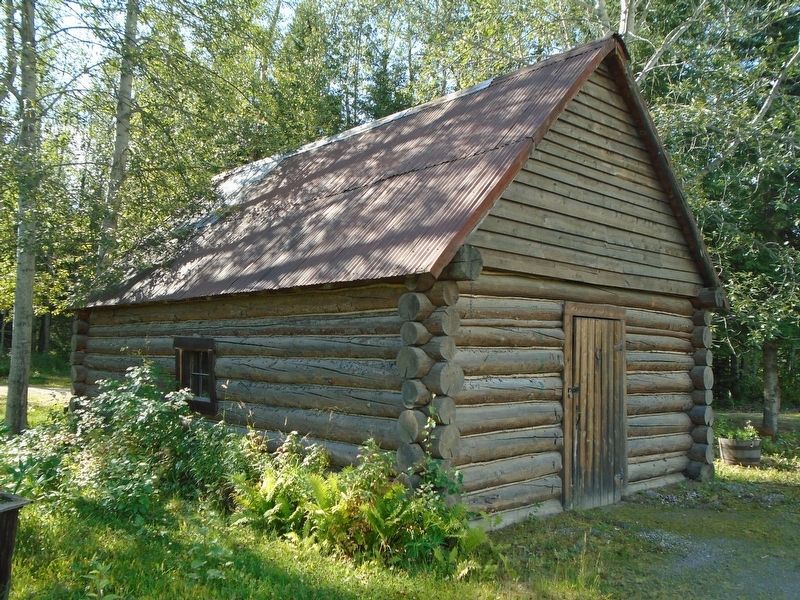 Alaska Road Commission Outbuilding. Click for full size. Alaska Road Commission Outbuilding image. Click for full size.