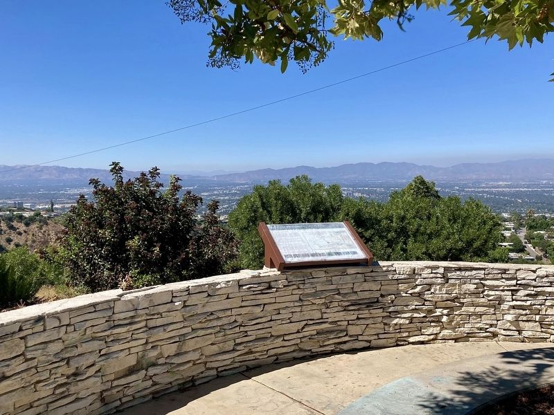 Rim of the Valley Trail Marker image. Click for full size.