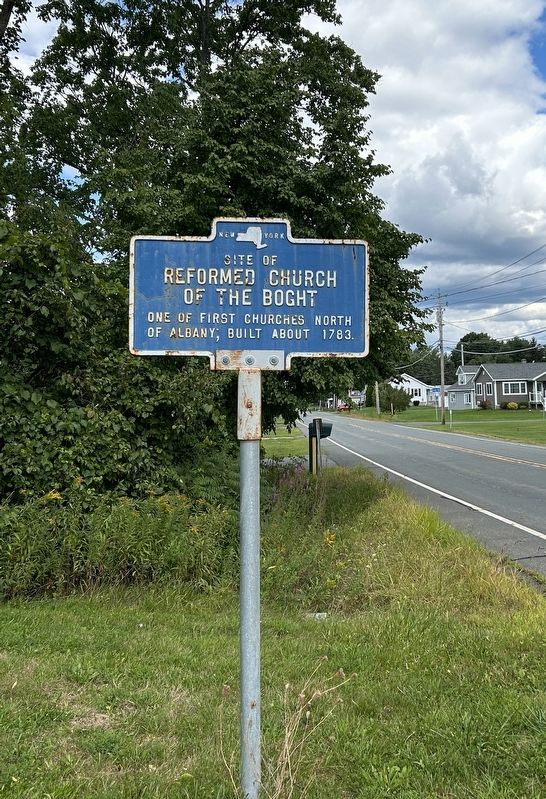 Reformed Church of the Boght Marker. Click for full size. Reformed Church of the Boght Marker image. Click for full size.