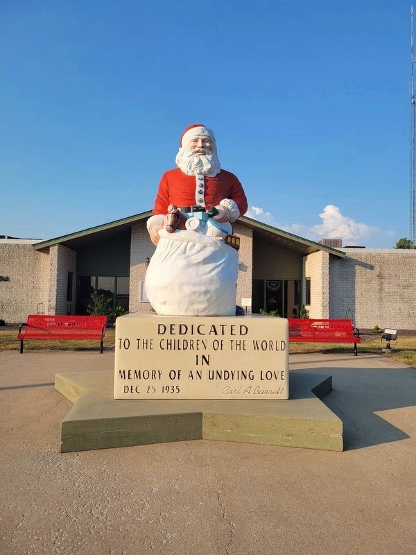William A. Koch Memorial Plaza, Santa Claus. Click for full size. William A. Koch Memorial Plaza, Santa Claus image. Click for full size.