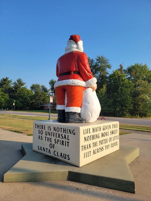 William A. Koch Memorial Plaza, Santa Claus. Click for full size. William A. Koch Memorial Plaza, Santa Claus image. Click for full size.