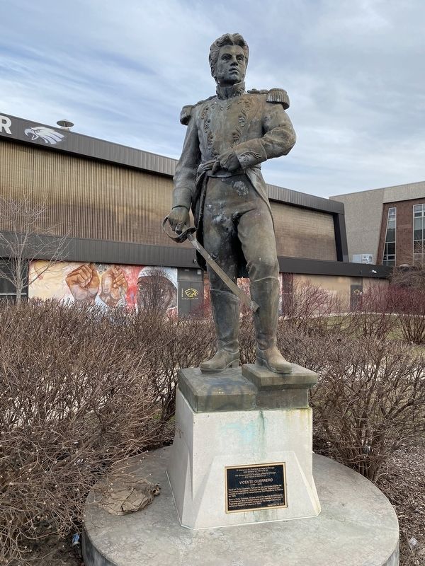Vicente Guerrero Statue. Click for full size. Vicente Guerrero Statue image. Click for full size.