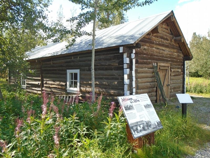 Telegraph Building and Marker. Click for full size. Telegraph Building and Marker image. Click for full size.