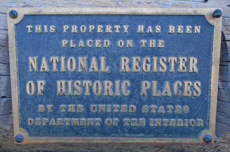 Roadhouse NRHP Marker. Click for full size. Roadhouse NRHP Marker image. Click for full size.