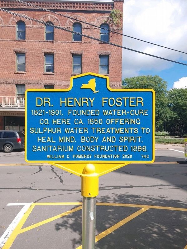 Dr. Henry Foster Marker image. Click for full size.