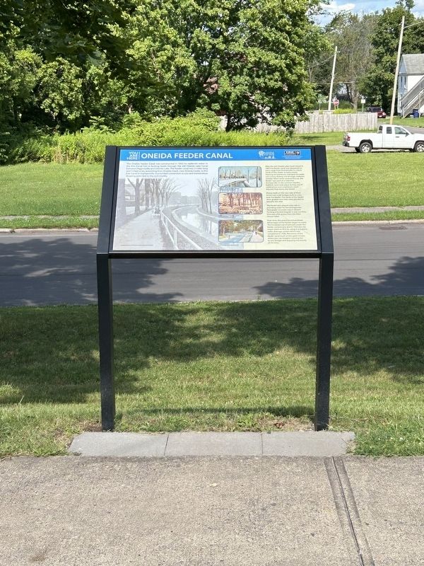 Oneida Feeder Canal Marker. Click for full size. Oneida Feeder Canal Marker image. Click for full size.