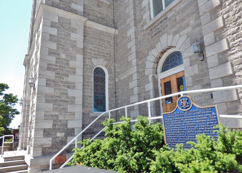 Formation of the Methodist Church Marker. Click for full size. Formation of the Methodist Church Marker image. Click for full size.