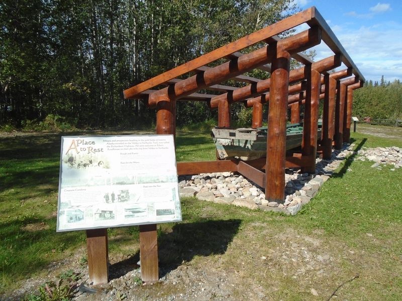 A Place to Rest Marker. Click for full size. A Place to Rest Marker image. Click for full size.