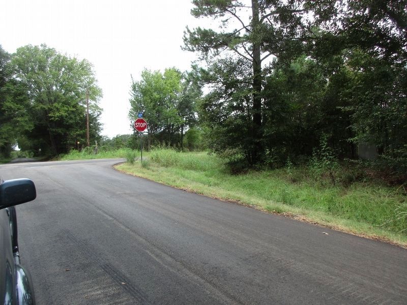 Vial-Fragosa Trail Marker (far right). Click for full size. Vial-Fragosa Trail Marker (far right) image. Click for full size.