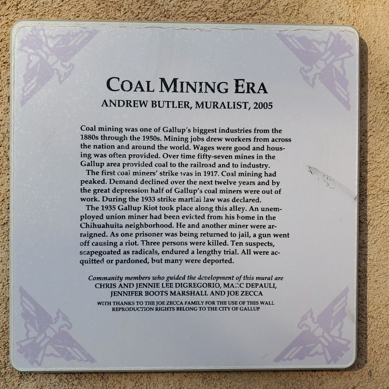 Coal Mining Era Marker image. Click for full size.