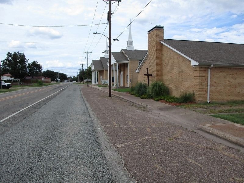 First Baptist Church of Edgewood Marker image. Click for full size.