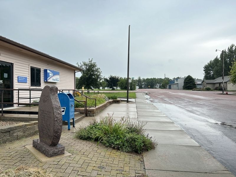 Spencer Tornado Memorial, from the north image. Click for full size.