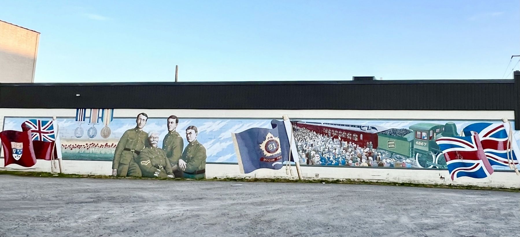 Elgin’s Finest mural. Click for full size. Elgin’s Finest mural image. Click for full size.