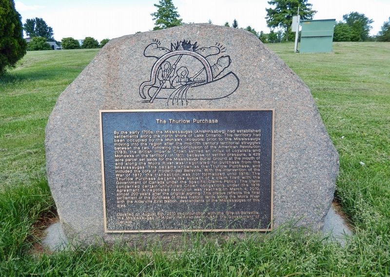 The Thurlow Purchase Marker. Click for full size. The Thurlow Purchase Marker image. Click for full size.