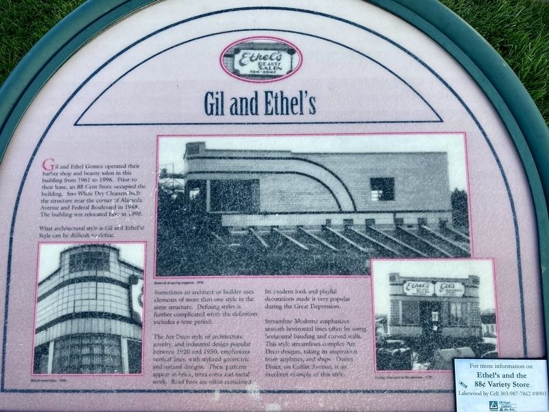 Gil and Ethel�s Marker image. Click for full size.